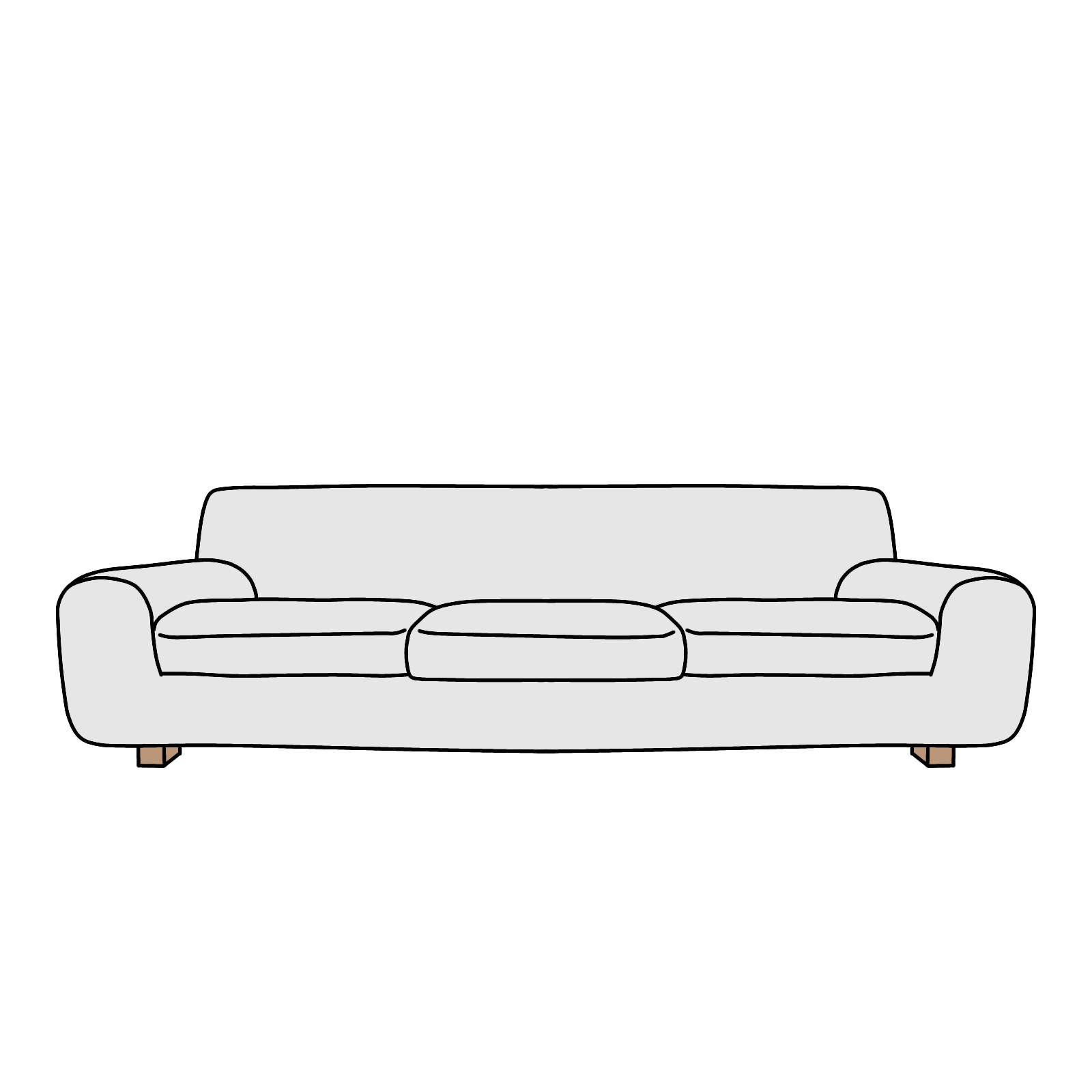 arflex （アルフレックス）GIUBBA（ジュバ）3seater（3シーター